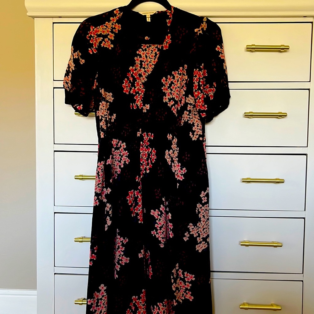 Rebecca Taylor silk floral dress